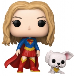 Фігурка Funko POP Movies: Supergirl - Supregirl w/puppy Krypto