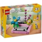 Конструктор LEGO Creator Друкарська машинка з квітами