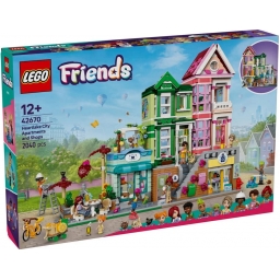 Конструктор LEGO Friends Хартлейк-Сіті. Квартири і крамниці