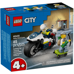 Конструктор LEGO City Переслідування на поліцейському мотоциклі