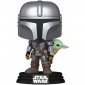 Фігурка Funko POP Star Wars: Mandalorian & Grogu - The Mandalorian w/Grogu