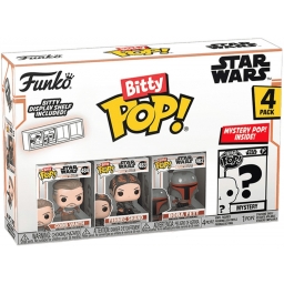 Набір подарунковий Funko POP (Bitty): Mandalorian 4PK - Marshal