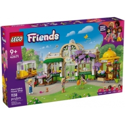Конструктор LEGO Friends Кав'ярня з рослинами і квіткова крамниця