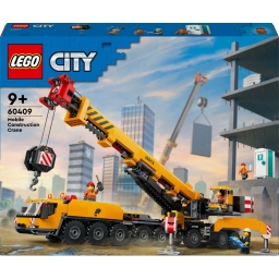 Конструктор LEGO City Жовтий пересувний будівельний кран