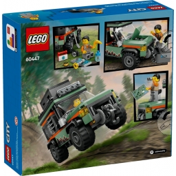 Конструктор LEGO City Позашляхова гірська вантажівка 4x4