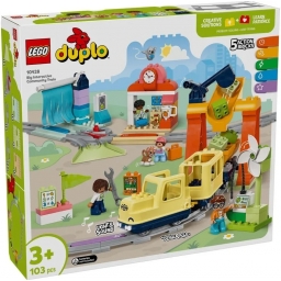 Конструктор LEGO DUPLO Town Великий інтерактивний громадський потяг