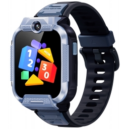 Дитячий годинник-телефон Mibro Z5, 1.69", 240x280, GPS, 2MP dual, 900мА·год, 2АТM, синій