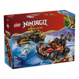 Конструктор LEGO Ninjago Комбіновані транспортні засоби Кая та Коула