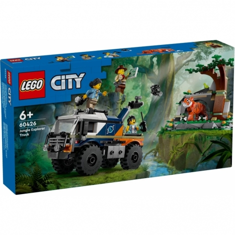 Конструктор LEGO City Позашляховик для дослідження джунглів