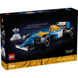 Конструктор LEGO Icons Williams Racing FW14B і Найджел Менселл