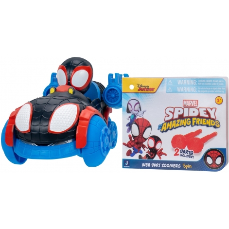 Машинка Spidey Little Vehicle Web Dart Zoomers Спін (Spin)