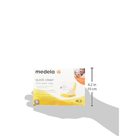 Пакети Medela Quick Clean Microwave Bags для парової стерилізації в мікрохвильовій печі (5 шт) - lebebe-boutique - 2