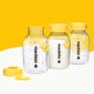 Пляшечки для збору і зберігання грудного молока Medela 150 мл (3 шт) - lebebe-boutique - 4