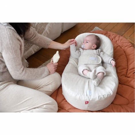 Матрац дитячий Red Castle Cocoonababy ергономічний лляний - lebebe-boutique - 5