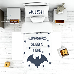 Комплект Ліжечко супергероя 1,5 півтораспальний