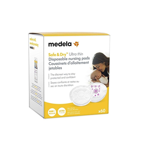 Прокладки ультратонкі Disposable Nursing Pads Safe & Dry, 30шт, Medela - lebebe-boutique - 7
