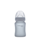 Скляна дитяча пляшечка з силіконовим захистом 150 мл торговельної марки Everyday Baby колір сірий. - lebebe-boutique - 2