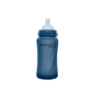Скляна дитяча термочутлива пляшечка 240 мл торговельної марки “Everyday Baby” колір чорничний - lebebe-boutique - 2