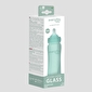 Скляна дитяча пляшечка з силіконовим захистом 240 мл торговельної марки Everyday Baby колір м’ятний - lebebe-boutique - 2