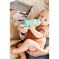 Скляна дитяча пляшечка з силіконовим захистом 240 мл торговельної марки Everyday Baby колір м’ятний - lebebe-boutique - 3