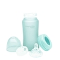 Скляна дитяча пляшечка з силіконовим захистом 240 мл торговельної марки Everyday Baby колір м’ятний - lebebe-boutique - 4