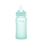 Скляна дитяча пляшечка з силіконовим захистом 240 мл торговельної марки Everyday Baby колір м’ятний - lebebe-boutique - 5