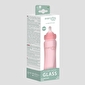 Скляна дитяча пляшечка з силіконовим захистом Everyday Baby 240 мл. Колір рожевий - lebebe-boutique - 3