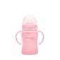 Скляний дитячий поїльник з силіконовим захистом Everyday Baby, 150 мл. Колір рожевий