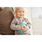 Скляна пляшечка з трубочкою для пиття з силіконовим захистом 240 мл торговельної марки “Everyday Baby” колір м’ятний. - lebebe-boutique - 2