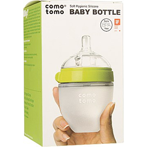 Антиколікова пляшка Comotomo 150мл (Green) - lebebe-boutique - 12