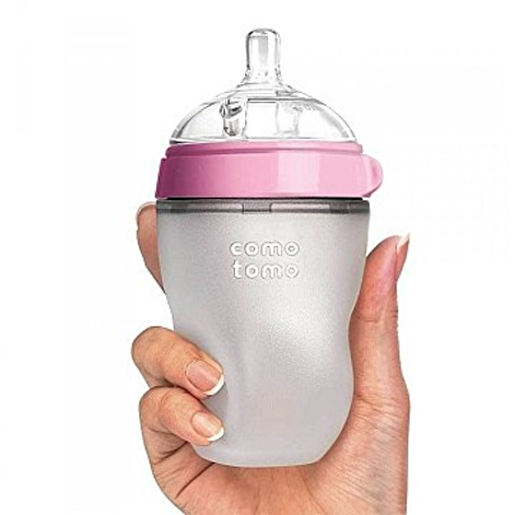 Антиколікова пляшка 150мл (Pink) Comotomo - lebebe-boutique - 4