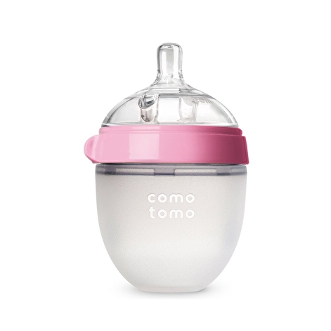 Антиколиковая бутылочка 150мл (Pink) Comotomo