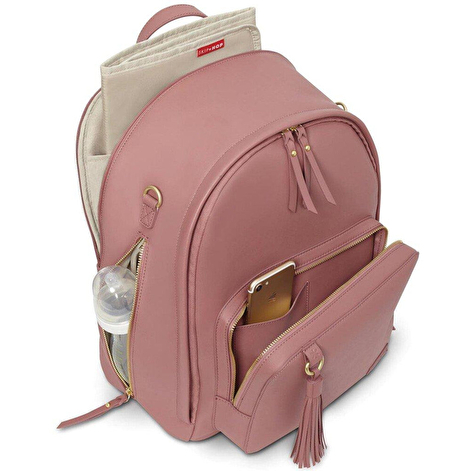 Рюкзак для мами Skip Hop, рожевий - lebebe-boutique - 2