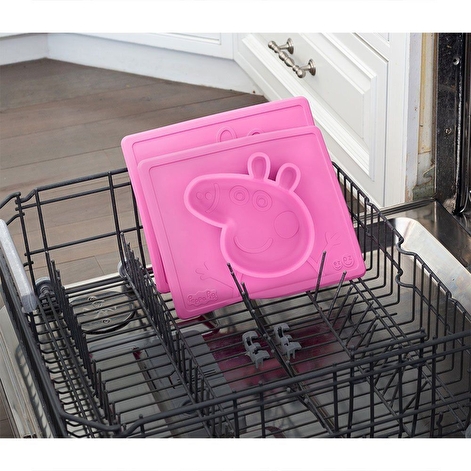 Тарілка-килимок рожевий EZPZ PEPPA PIG MAT - lebebe-boutique - 4