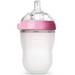 Антиколиковая бутылочка 250мл (Pink) Comotomo