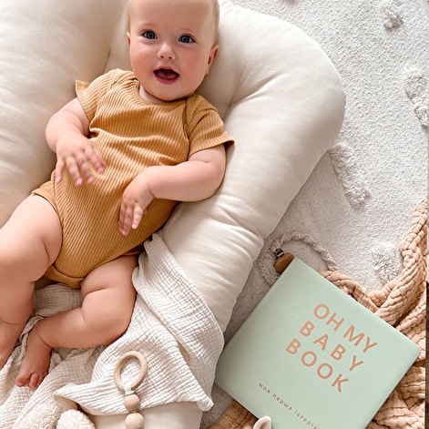 Oh My Baby Book для для дівчинки, оливка - lebebe-boutique - 14