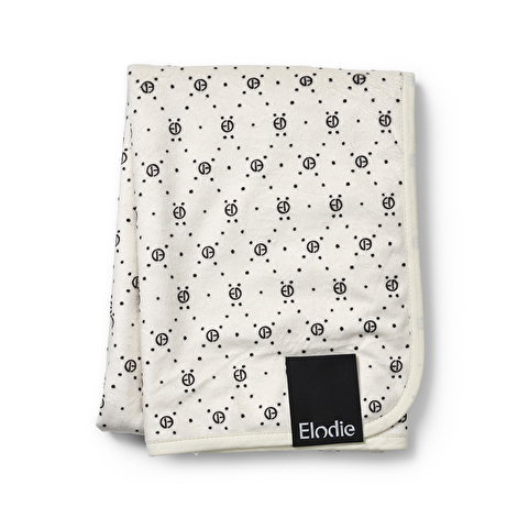 Elodie Details - Детский плед Pearl Velvet Blanket, цвет Monogram - lebebe-boutique - 3