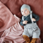Elodie Details - Детский плед Pearl Velvet Blanket, цвет Faded Rose - lebebe-boutique - 4