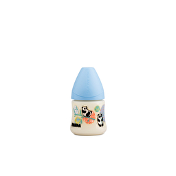 Бутылочка для кормления Suavinex Истории панды, 150 мл, голубой