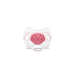 Suavinex - Пустушка з фізіологічною (круглої) соскою серії Couture, колір рожевий (0-4 міс)