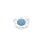 Пустушка з фізіологічної (круглої) соскою серії Couture, колір блакитний (0-4 міс) Suavinex