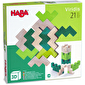 Деревянный детский 3Д конструктор мозаика из блоков 