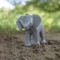 Гнучка фігурка маленького Слоненя для рольових ігор з ляльками Little Friends.Haba Німеччина - lebebe-boutique - 2