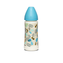 Бутылочка для кормления Suavinex Крылатые истории, 360 мл, голубой