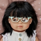 Лялька Miniland дівчинка азіатка в окулярах 38 см - lebebe-boutique - 3