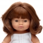 Лялька Miniland руда дівчинка з ластовинням 38 см - lebebe-boutique - 3
