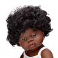 Лялька-пупс 38 см у білизні Miniland дівчинка-афроамериканка - lebebe-boutique - 3