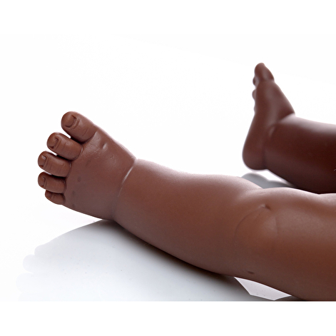 Лялька-пупс 38 см у білизні Miniland дівчинка-афроамериканка - lebebe-boutique - 4