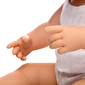 Лялька-пупс 38 см у білизні Miniland хлопчик-азіат - lebebe-boutique - 4