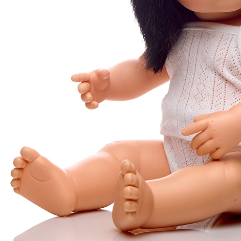 Лялька-пупс 38 см у білизні Miniland дівчинка-азіатка - lebebe-boutique - 3